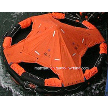 Canopied Reversible Inflatable Life Raft